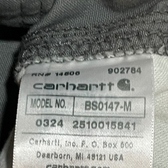 Carhartt Loose Fit Canvas Utility Work Short 42 Regular X 10" Inseam Roomy Fit - Picture 5 of 8